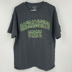 Sacramento State Champion Tee Shirt M Grey